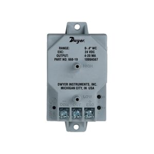 Dwyer 668 Differential Pressure Transmitter