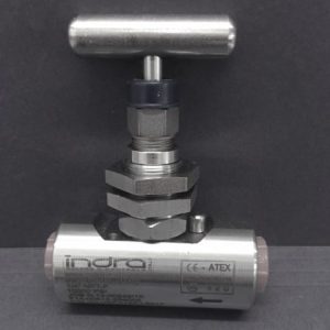 INDRA 1/4″ FNPT x 1/4″ FNPT ITALY Needle Valve in Stainless Steel bar AISI 316/316L to NACE MR-01-75)